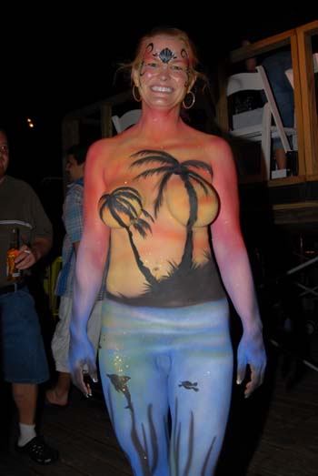 Body Painting 2006 photo - Duval Street, Key West